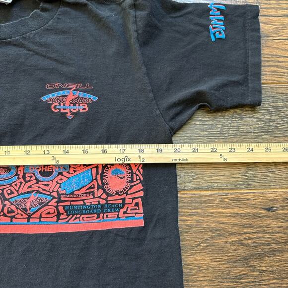 Vintage 90s O’Neill Longboard Club Invitational Santa Cruz T-Shirt Size Large - Picture 6 of 9